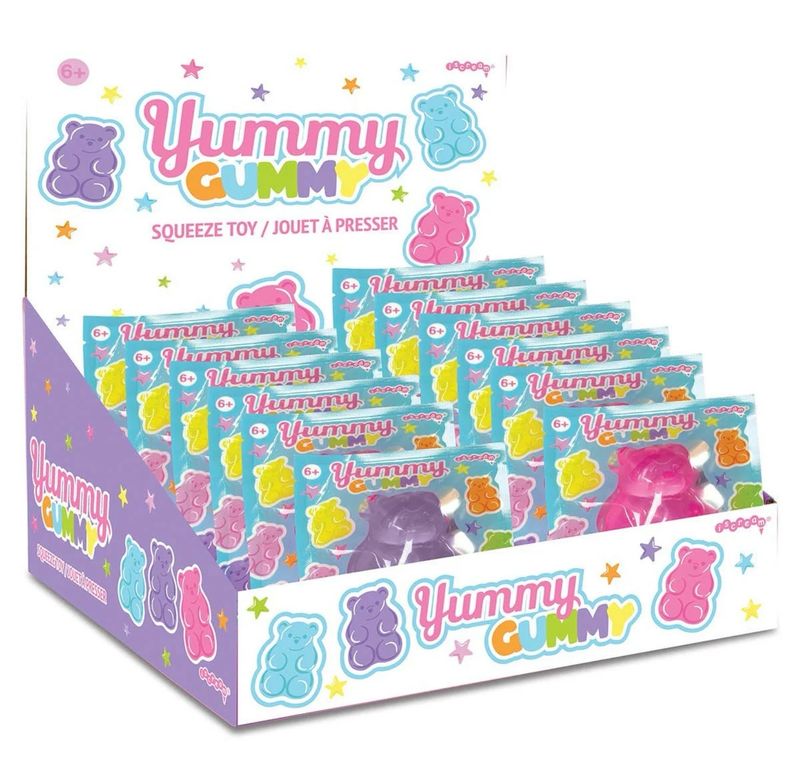 Iscream 770-501 Gummy Bear Squeeze Toy