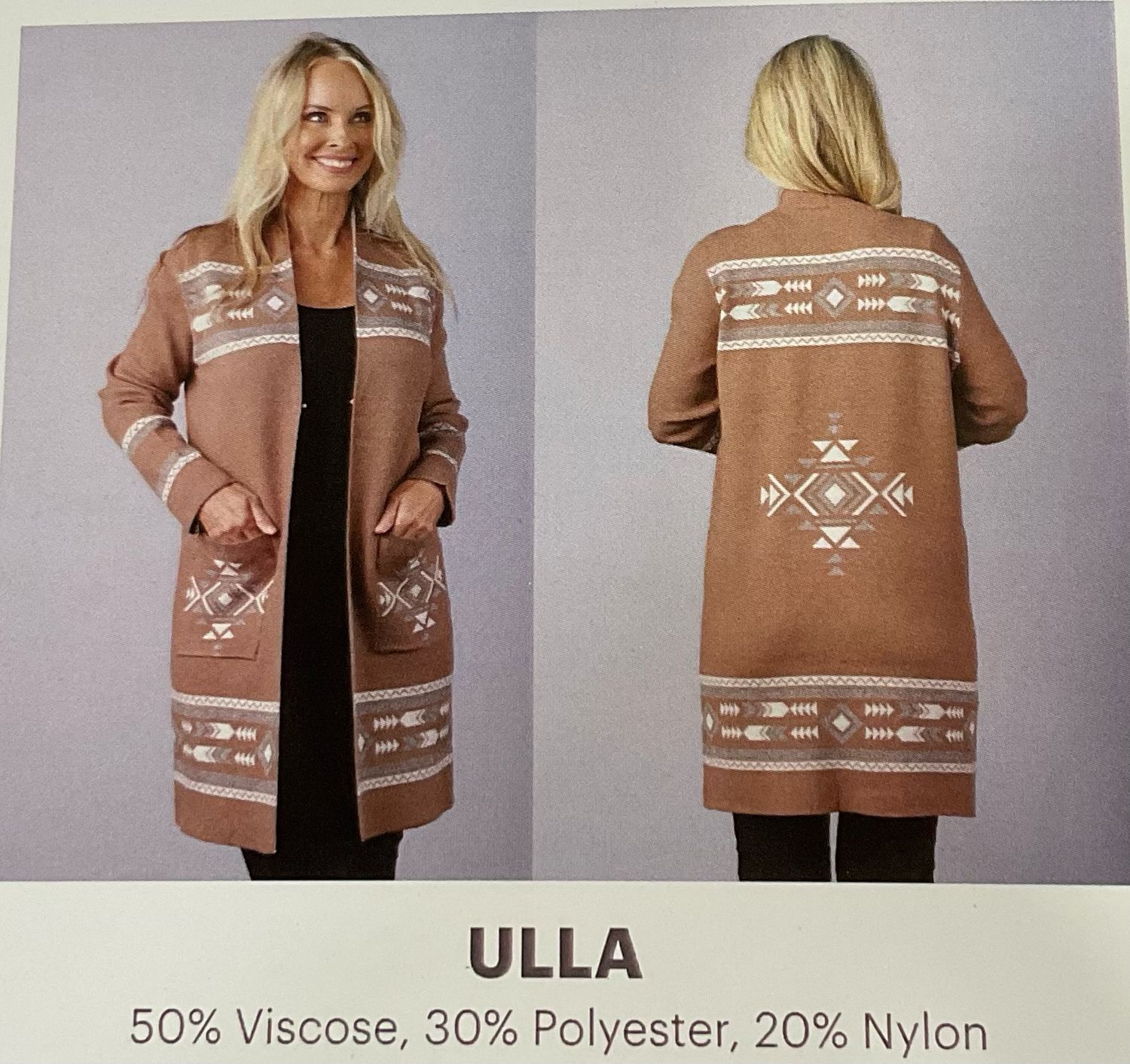 Venario Ulla Cardigan-Brown