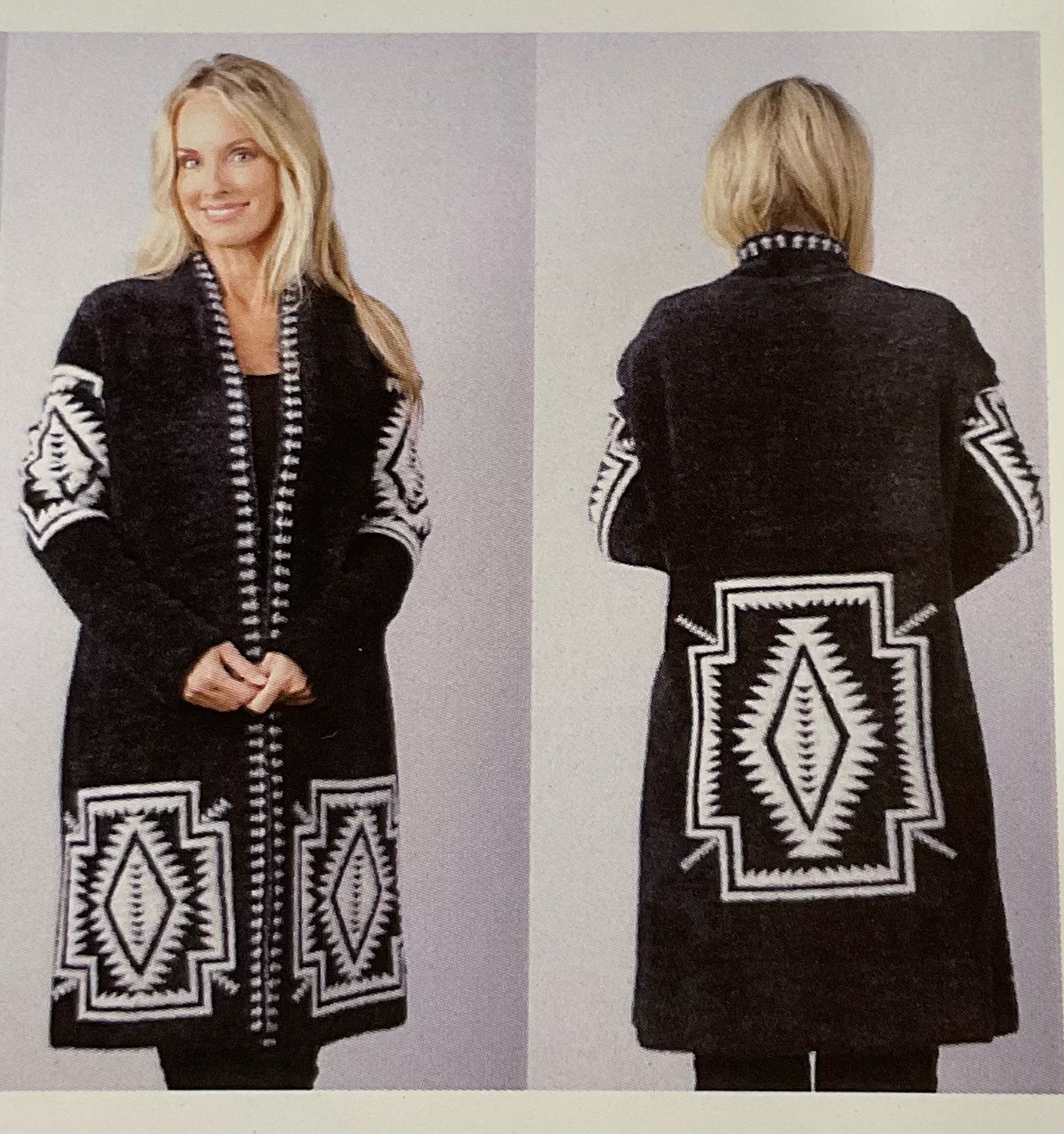 Venario Jaime Cardigan-Black