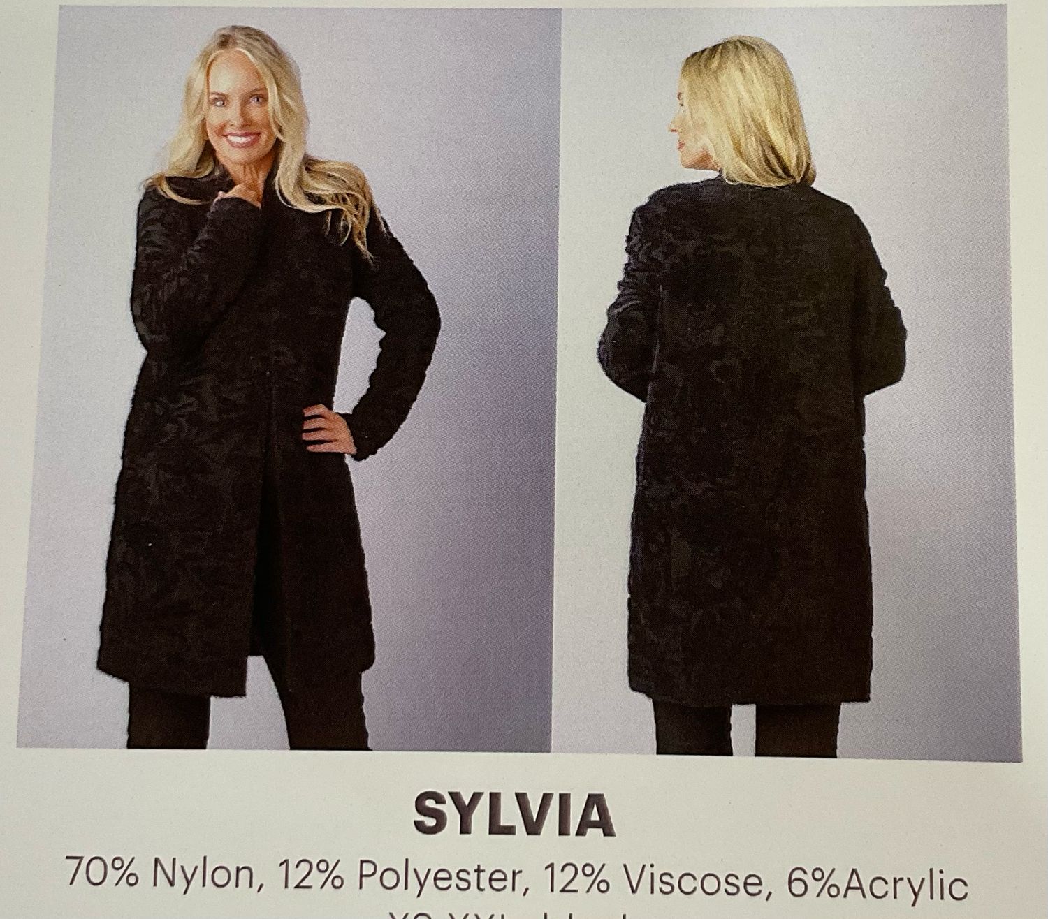 Venario Sylvia Cardigan-Black