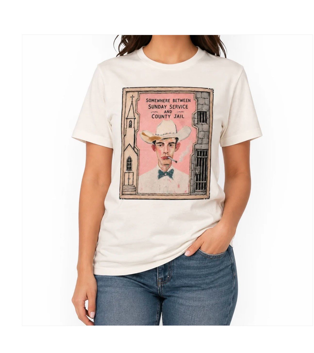 Queen Gypsy Church Bells &amp; Jail Cells Tee