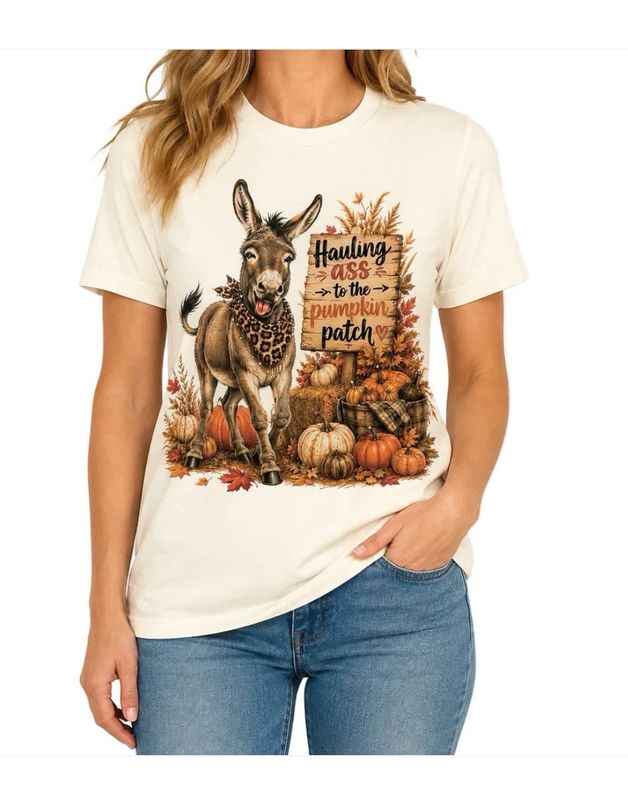 Queen Gypsy Haulin' Ass to the Pumpkin Patch Tee