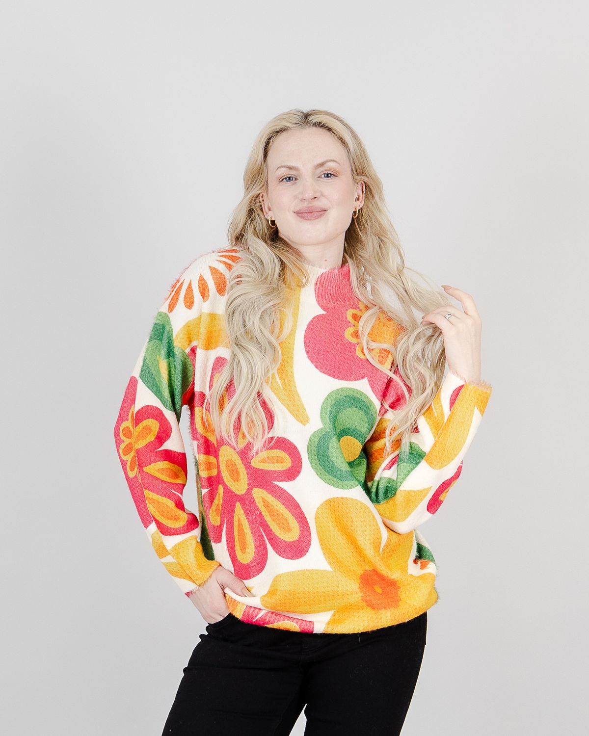 Funsport 262448 Knit Top-ModFloral