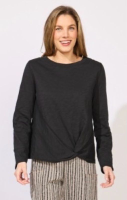 Habitat 10033 Escape Twist Pullover-Black