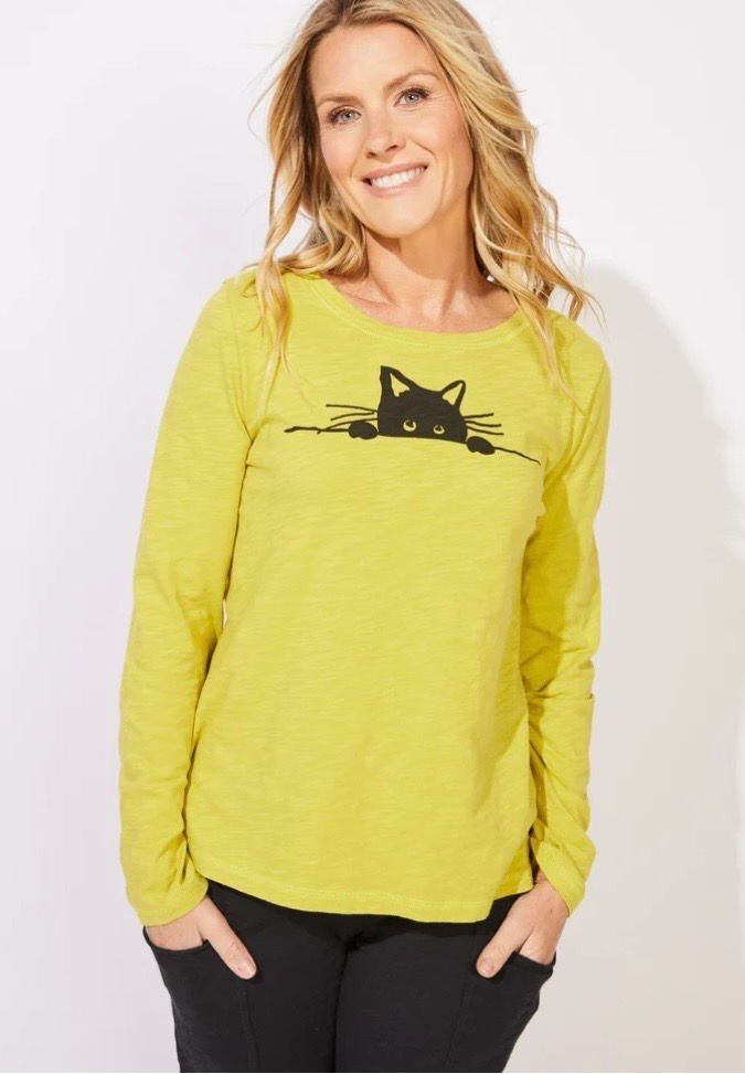 Habitat 43940 Destination Crew Tee-Citron