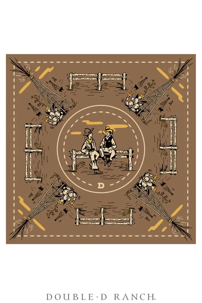 Double D Scarf-239 Oil Camp Scarf