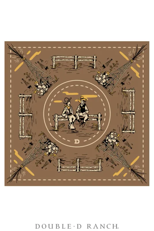 Double D Scarf-239 Oil Camp Scarf