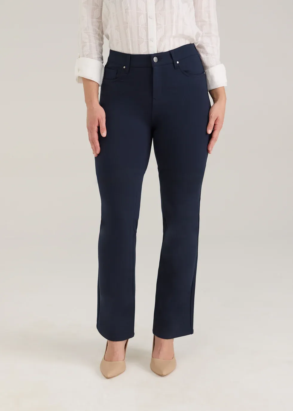 FDJ 6922396 Suzanne Straight Leg-Navy