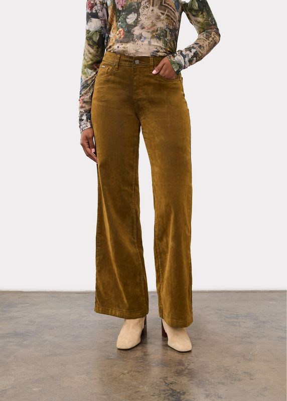 FDJ 5328437 Olivia Wide Leg-Brass