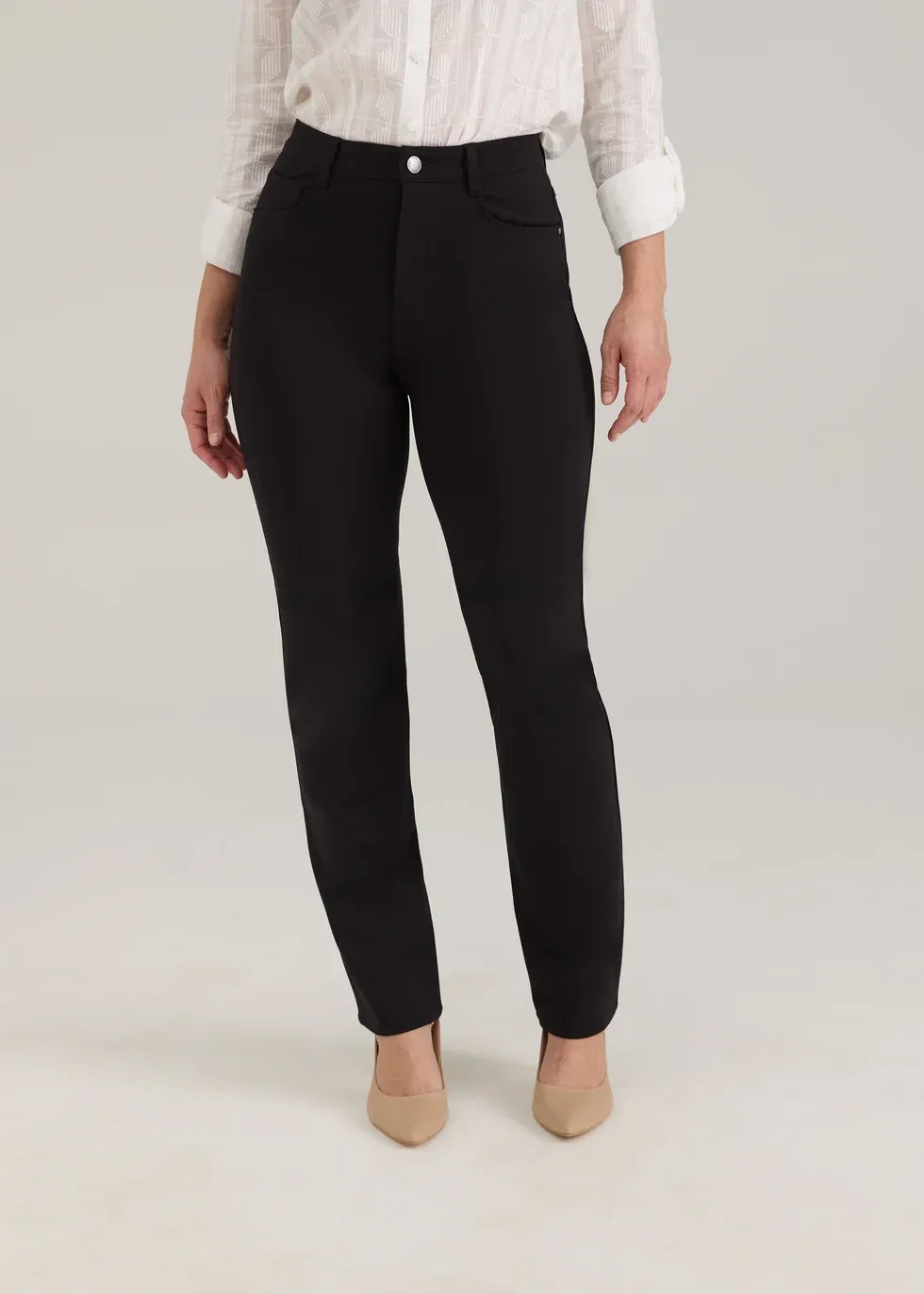 FDJ 6922396 Suzanne Straight Leg-Black
