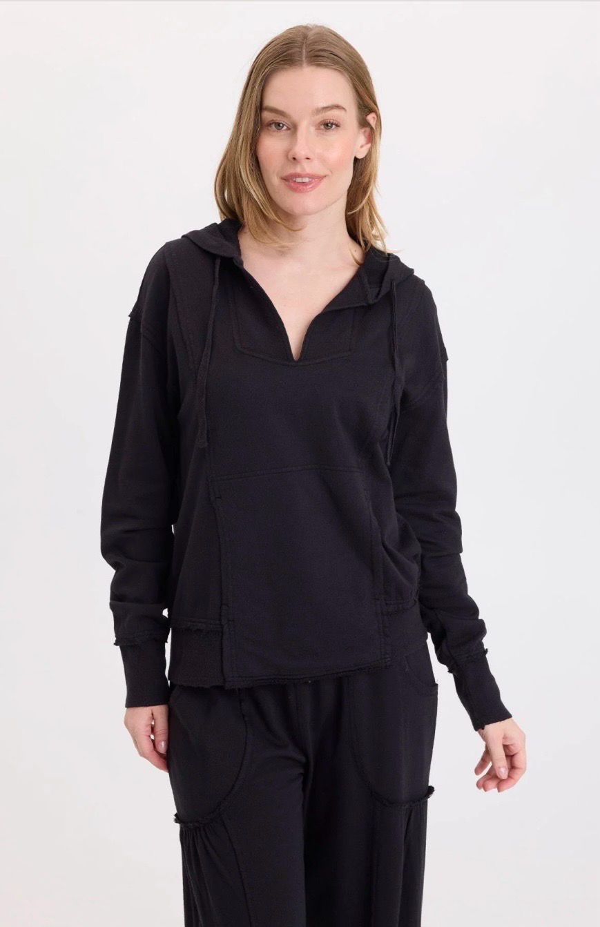 Wearables 14438W Rosalyn Hoodie-BK