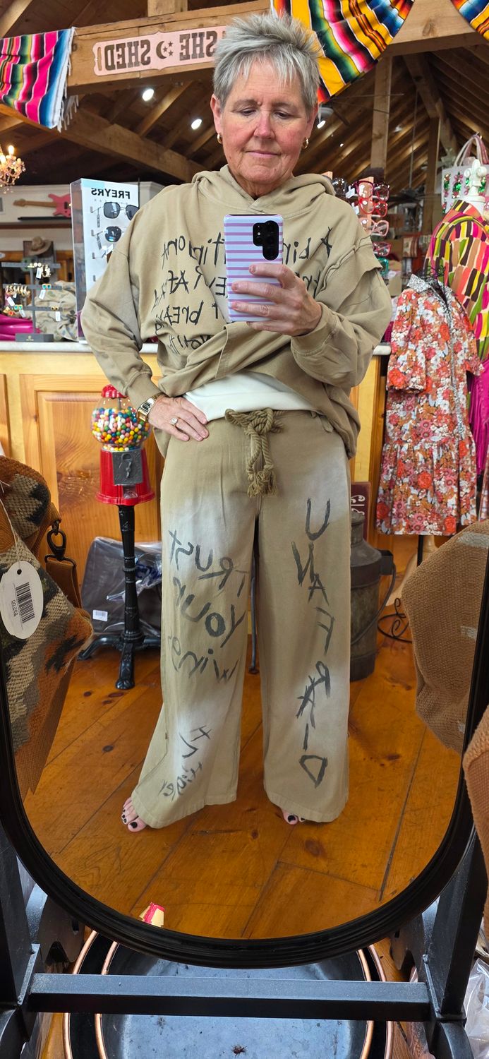 A Rare Bird Sky Bound Khaki Pants