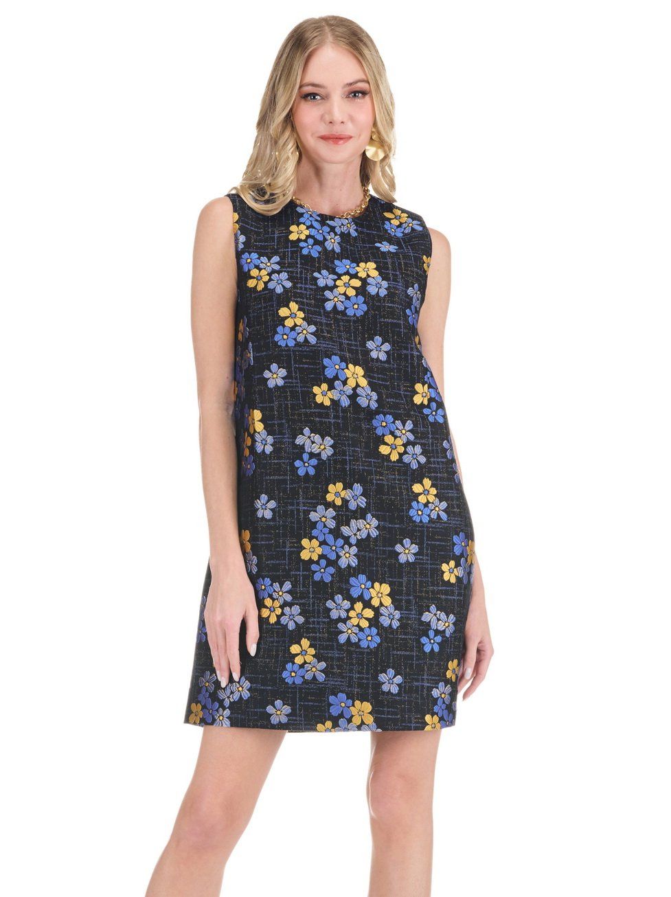 Jade 80J5141 Shift Dress-SunsetIndigo