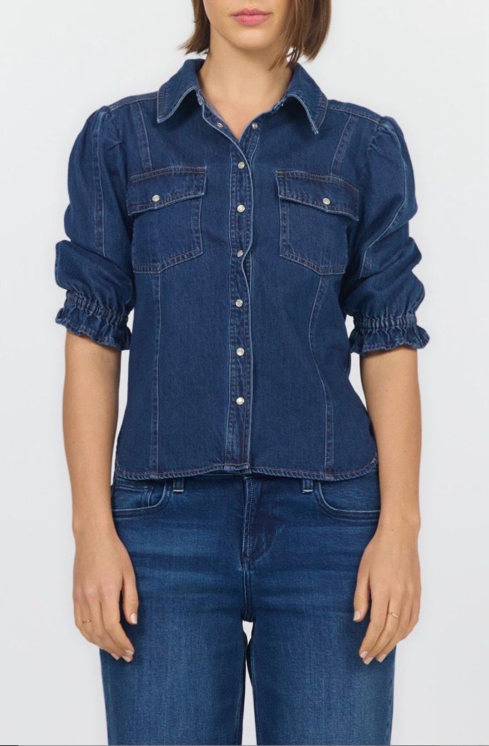 Dear John DSH1581T5 Antonia Top-DarkCobalt