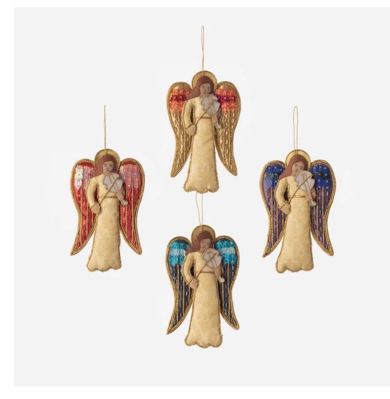 180 Degrees SI1550 Angel Ornament-Assorted Colors