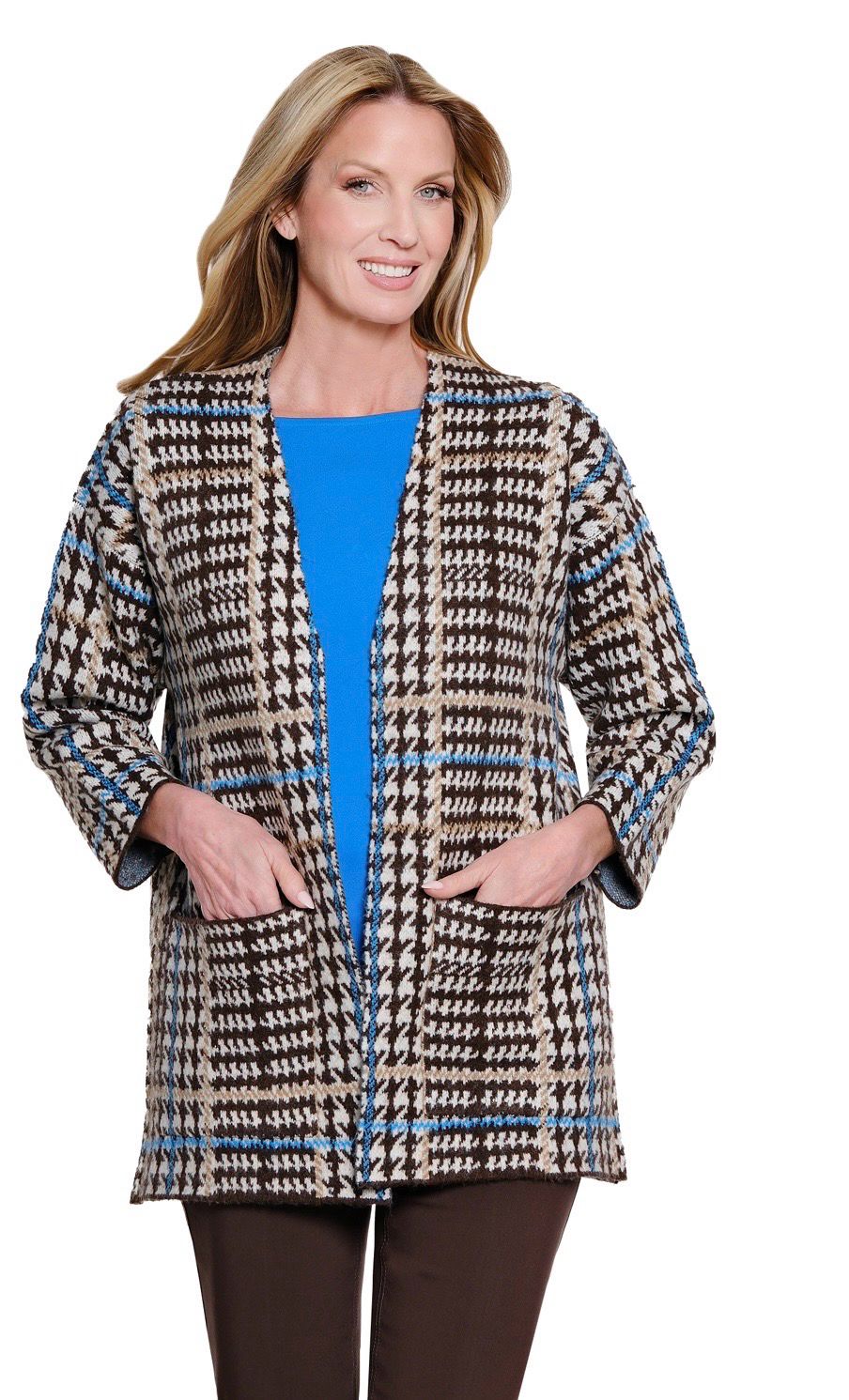 Multiples M46603KM Two Pocket Cardigan