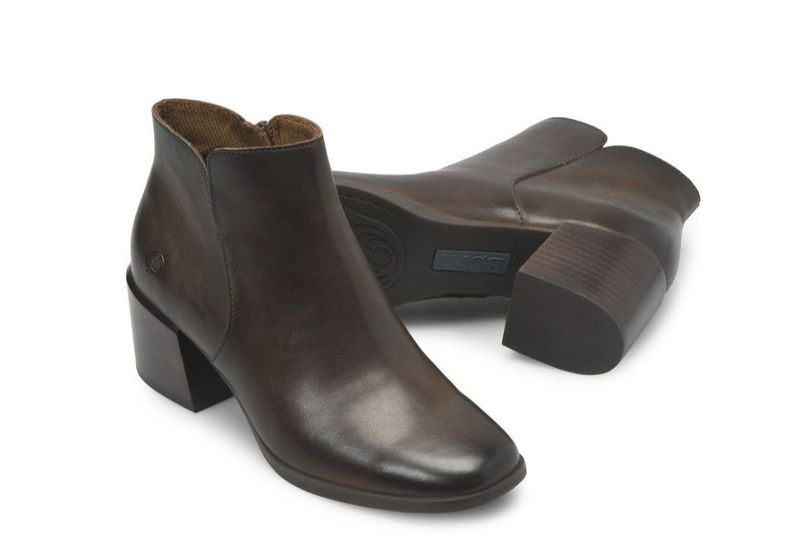 Born BR0091851 Lisbet Bootie-Chocolate
