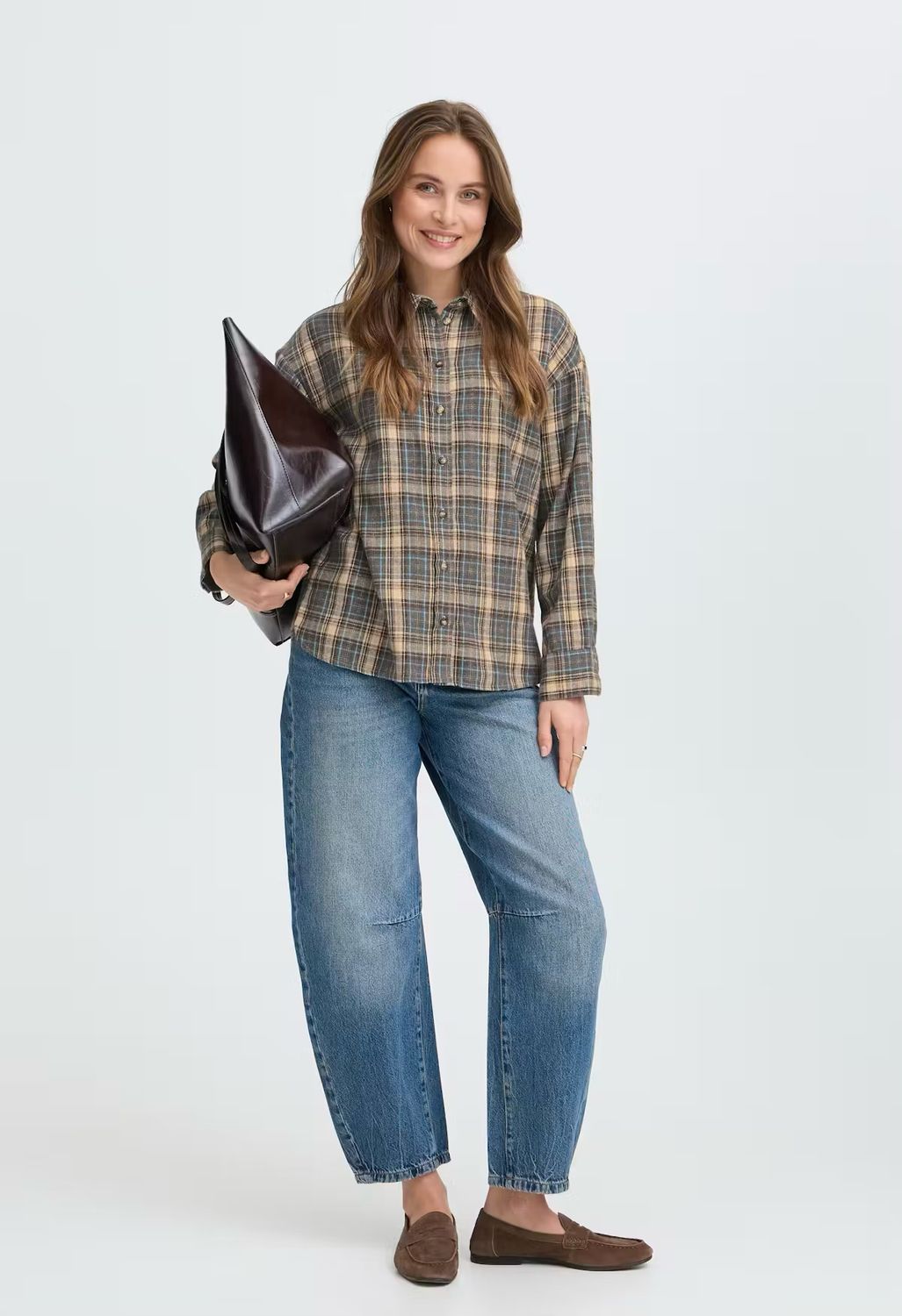 b.young 20819443 BYFABRICE Plaid Shirt