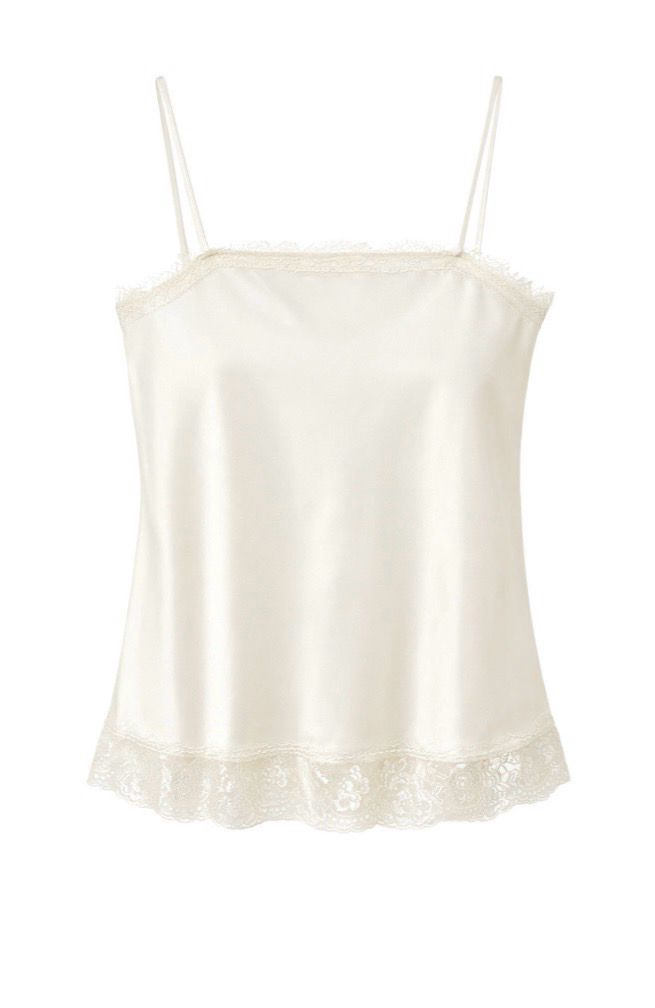 Another Love VCWV5302 Pandora Lace Cami-Egret