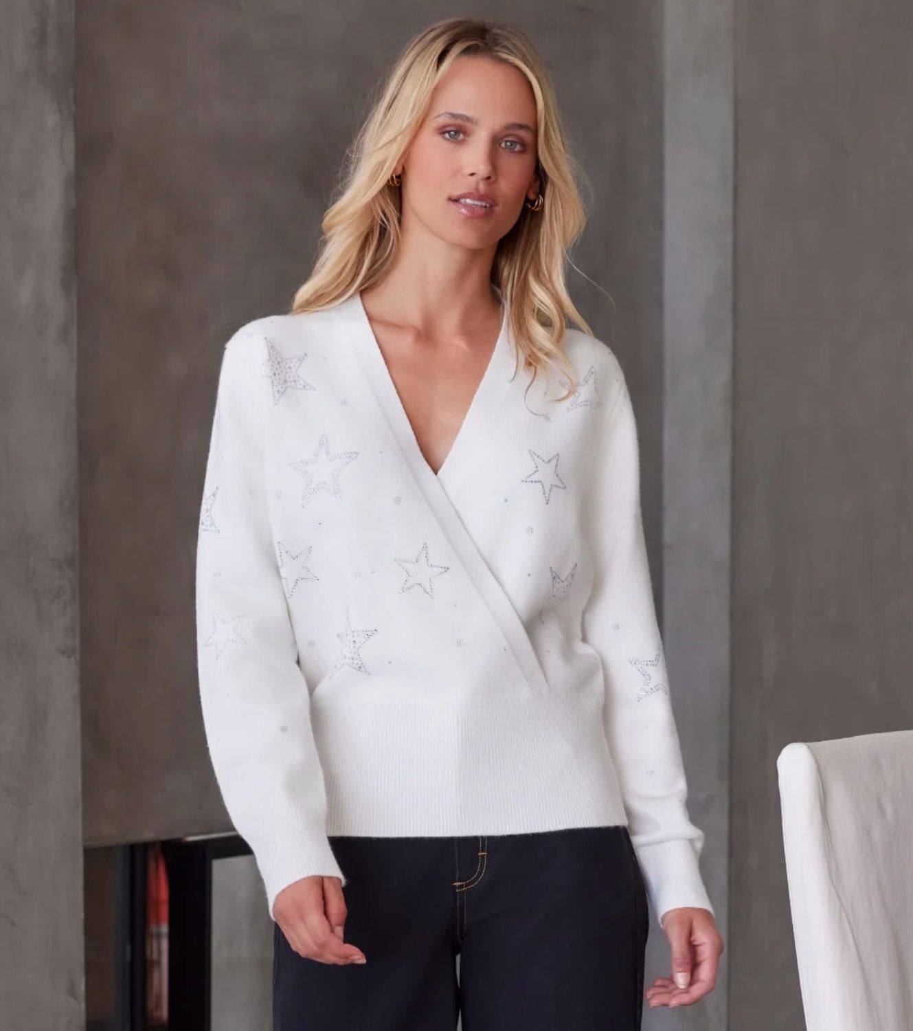 Karen Kane 4L89800 Wrap Sweater