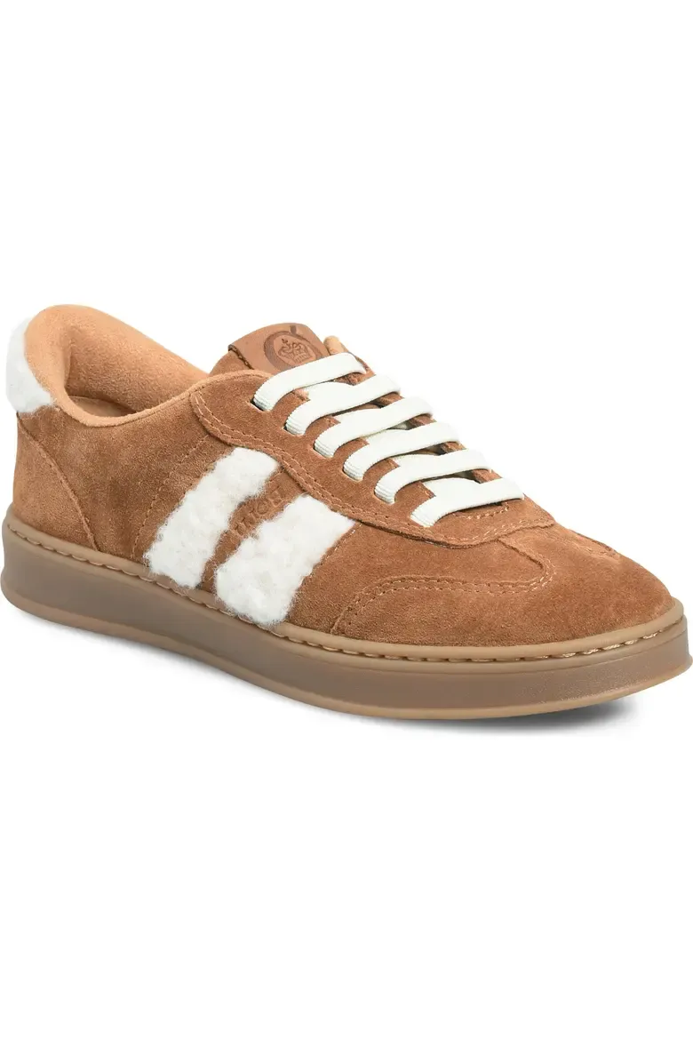 Born BR0091492 Born Amari Tennis Shoe-ShearlingTan