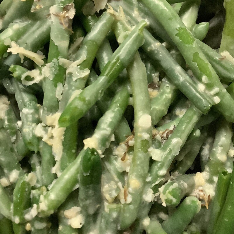 Green Beans With Lemon Herb Butter | $10.95
