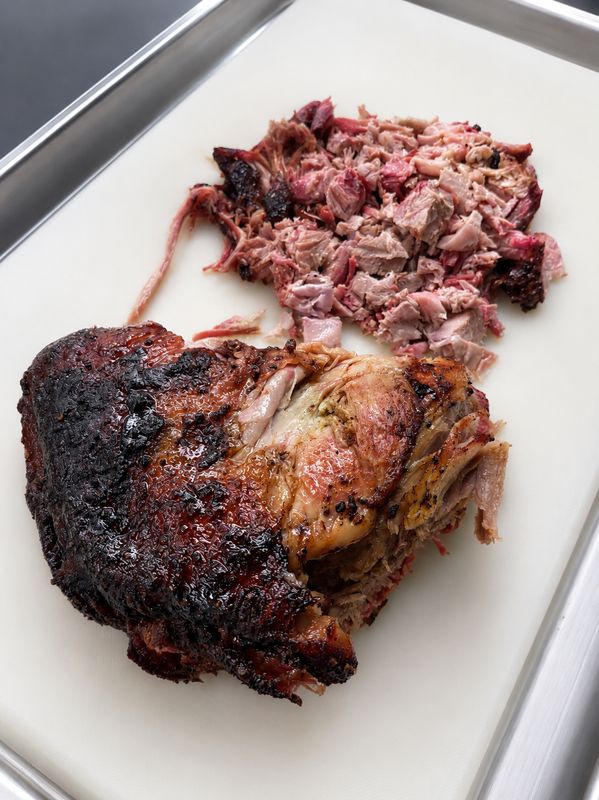 Pulled Pork Tray w/ Carolina Sauce