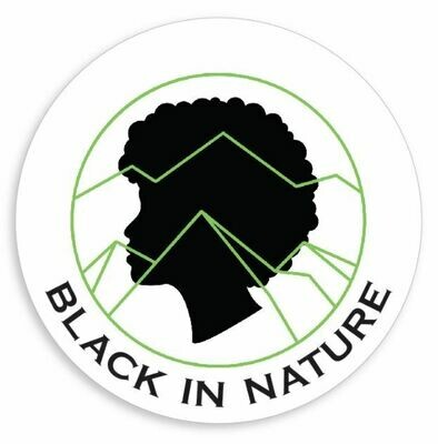 Black In Nature Sticker