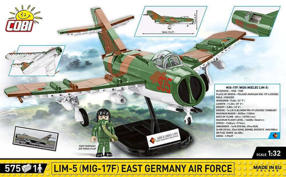 MIG-17 Oost Duitsland