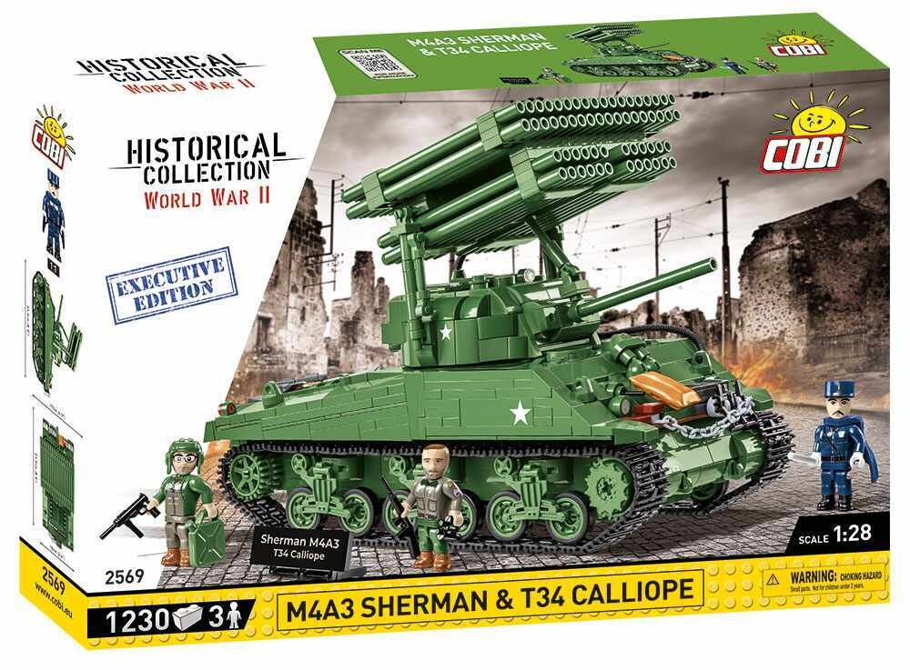 M4A3 Sherman W/T34 calliope - édition éxecutive