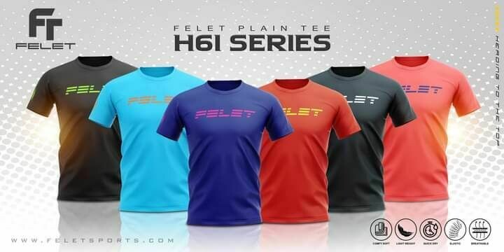 🔥FELET ORIGINAL PLAIN TEE H61 SERIES