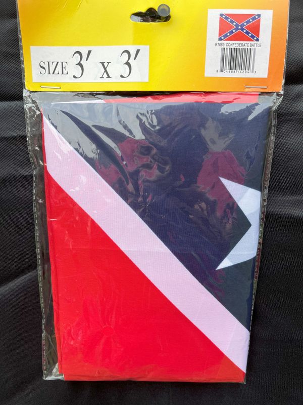 Confederate Battle Flag 3' x 3'