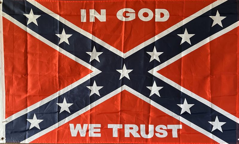 In God We Trust Confederate Flag