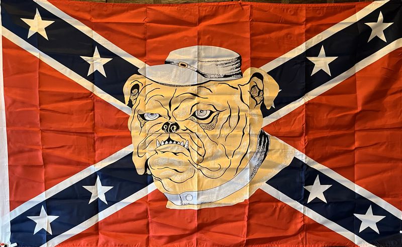 Rebel Bulldog Flag