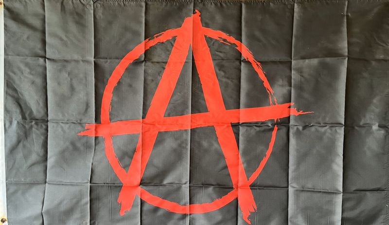 Anarchist Flag, Red