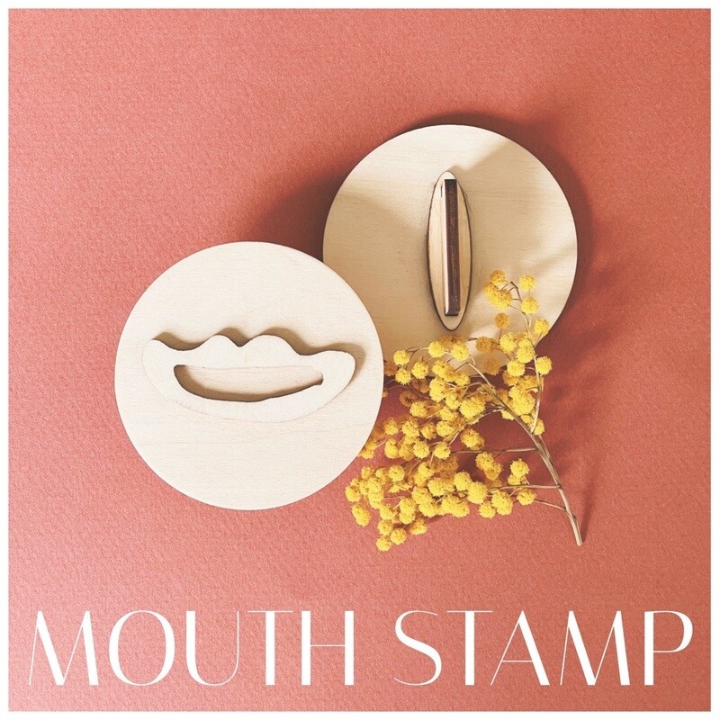Bluberry Kidsroom Wooden Stamp – Mouth II
