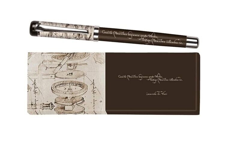 ΣΤΥΛΟ MOSES ROLLERBALL LIBRI_X TINTENROLLER LEONARDO DA VINCI M82724