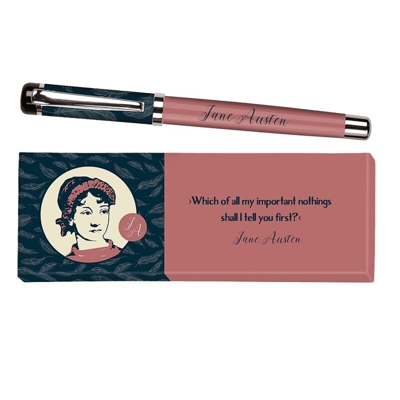 ΣΤΥΛΟ ΣΕ ΚΟΥΤΙ ΔΩΡΟΥ ROLLERBALL Tintenroller Jane Austen