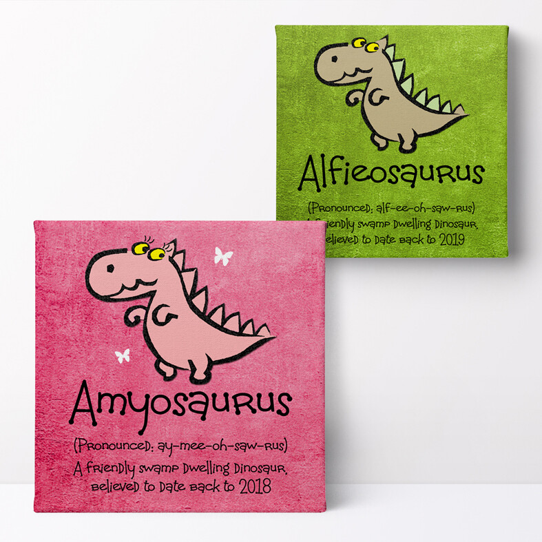 Kids and baby Personalized canvas prints
