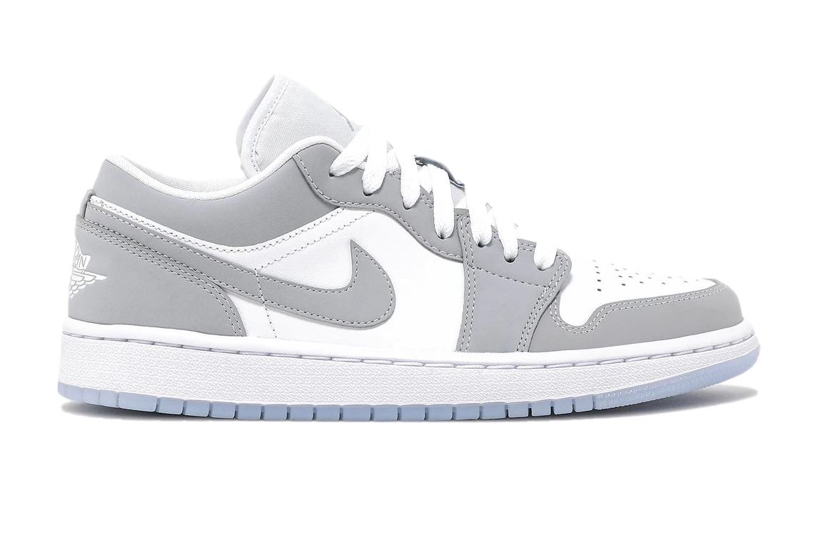 Jordan 1 Low White Wolf Grey (W)