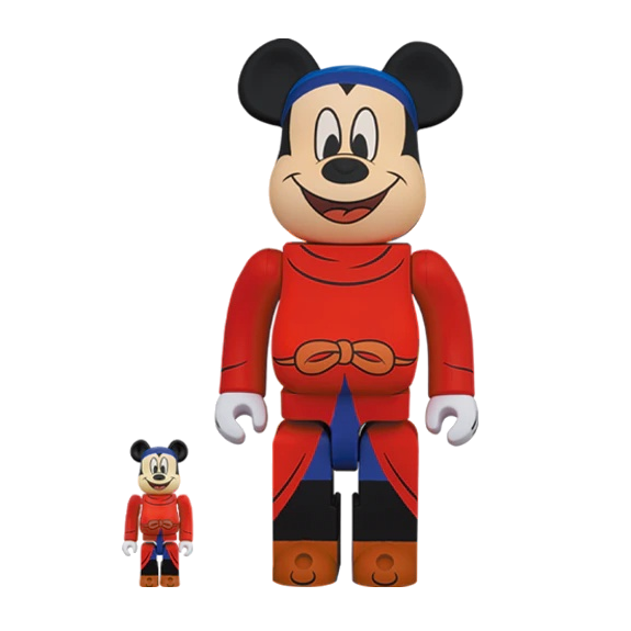 海外最新 Be Rbrck Fantasia Mickey 400 ミッキー おもちゃ ぬいぐるみ Hlt No