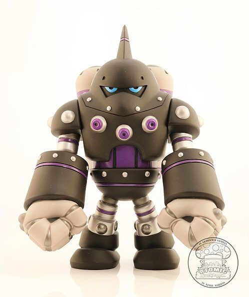 Atomic Mushroom Combat Zero Toy Black/Purple
