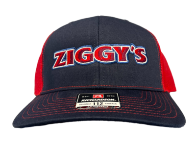 Ziggy's Trucker Snapback Navy / Red