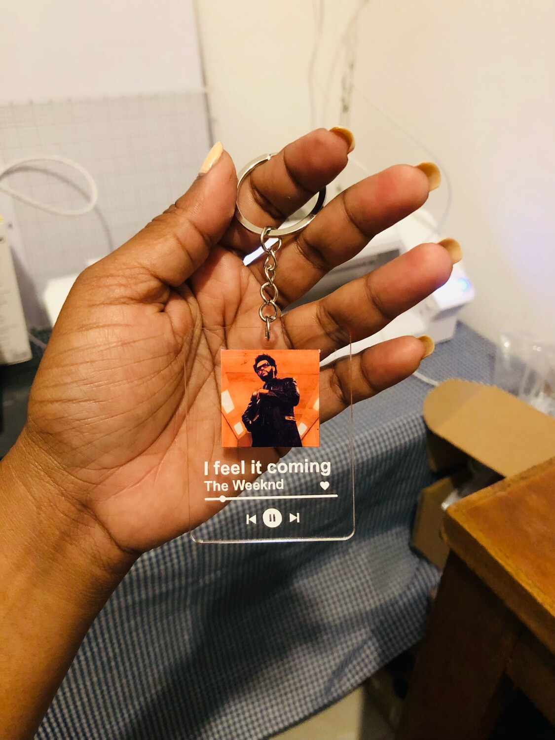 MINI PLAYLIST KEYRING