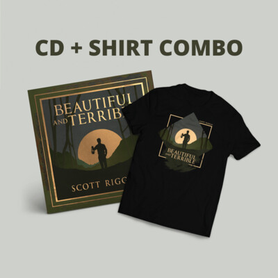 COMBO: Beautiful and Terrible CD + Black Shirt