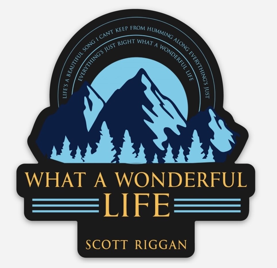 SALE: "Wonderful Life" magnet