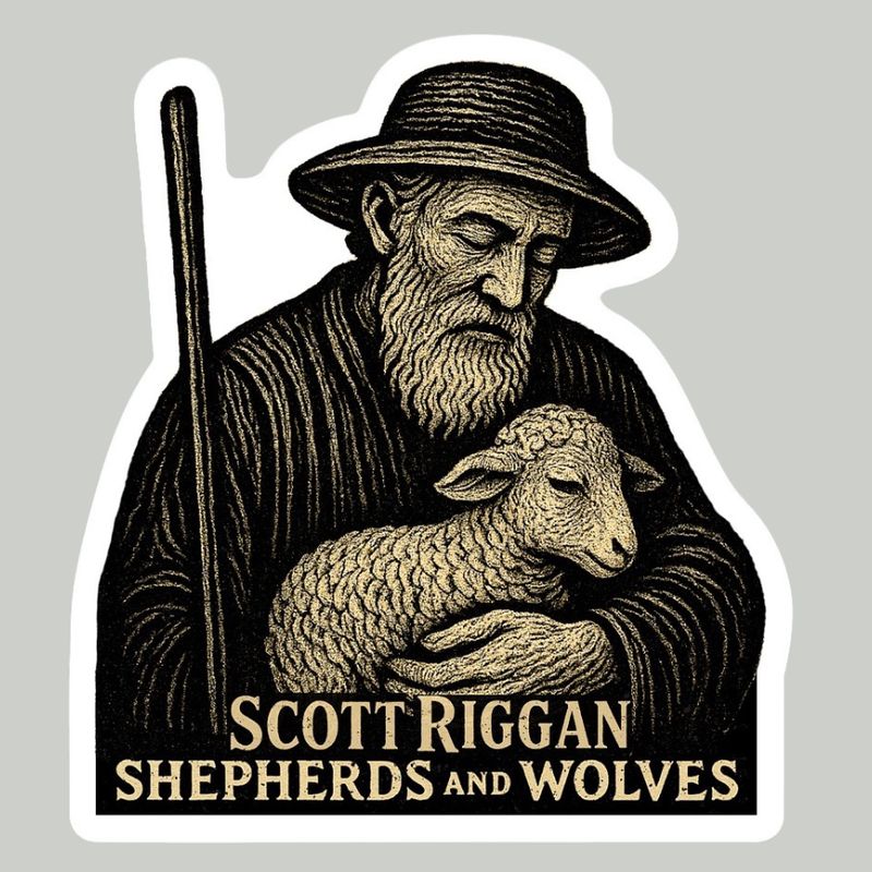 SALE: SALE: "Shepherds and Wolves" magnet