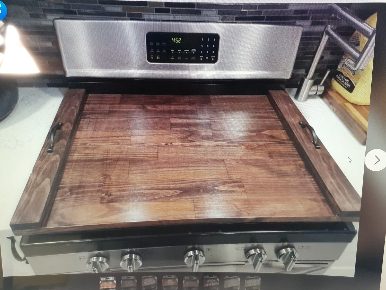 Custom Stove Top Covers or Cutting or Serving