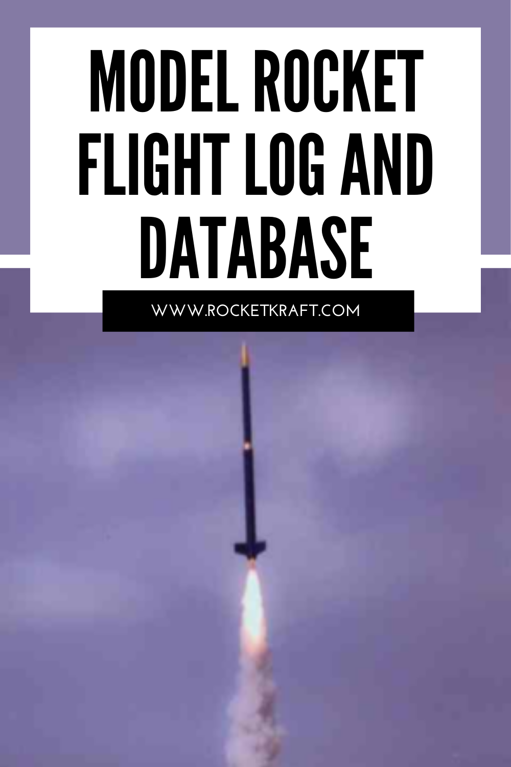 Model Rocket Flight Log Software v2.7