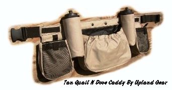 Tan Quail And Dove Caddy By Upland Gear